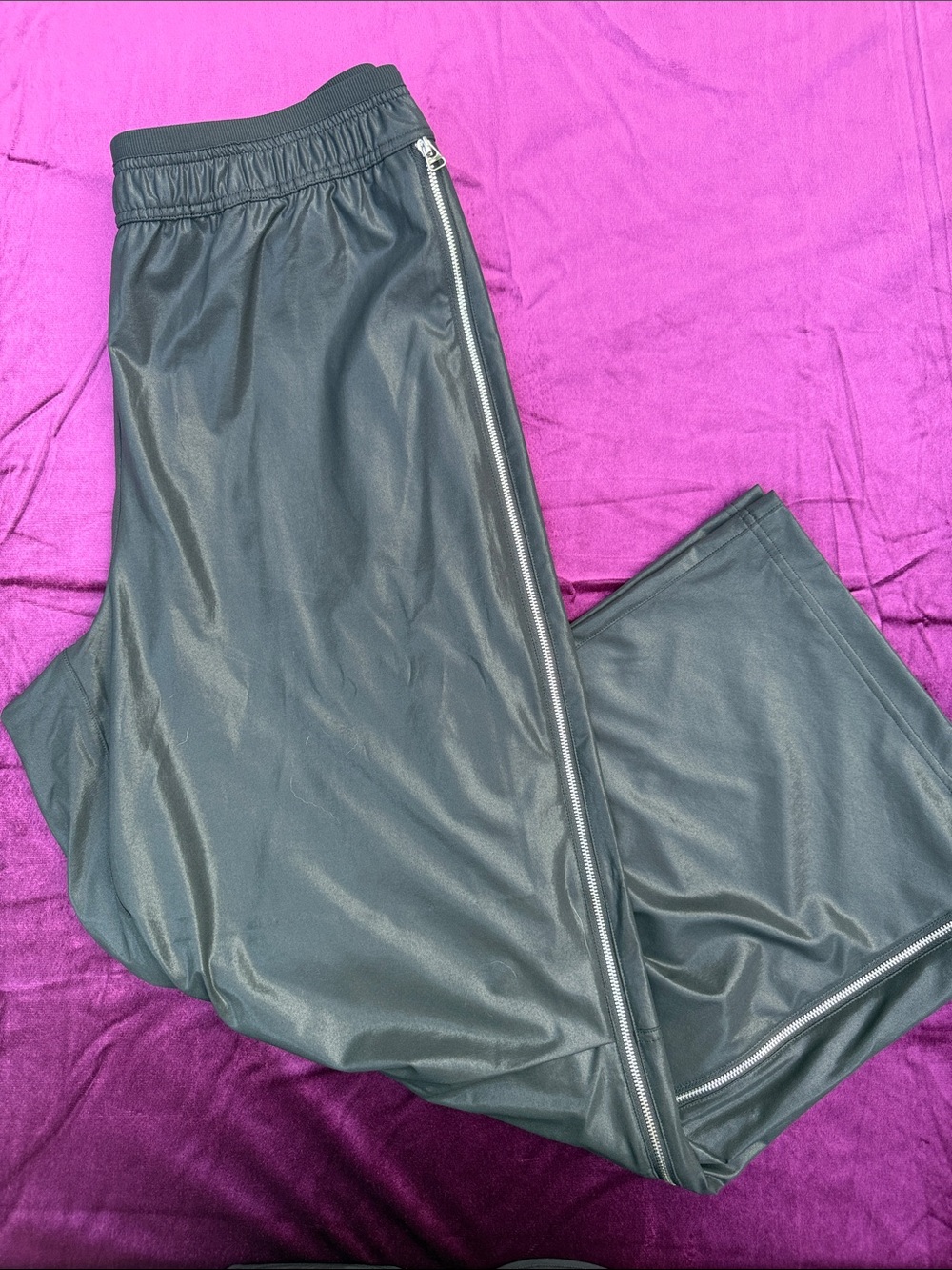 lululemon swift shine mid rise zip leg pant
